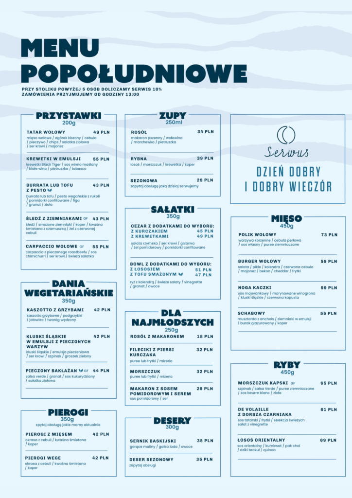 menu popołudniowe 1 2 - Serwus